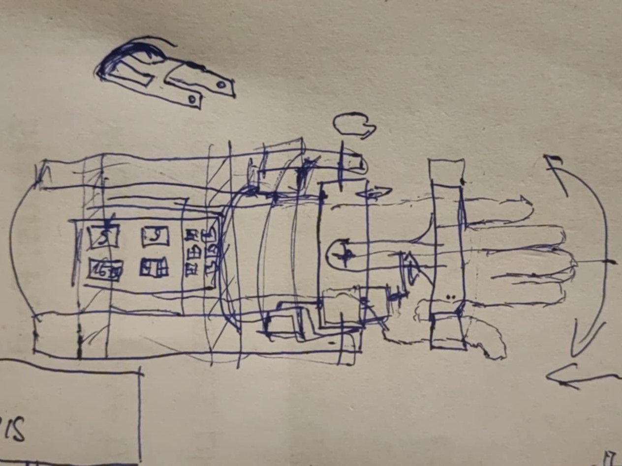 REHABit concept sketch — problem research phase