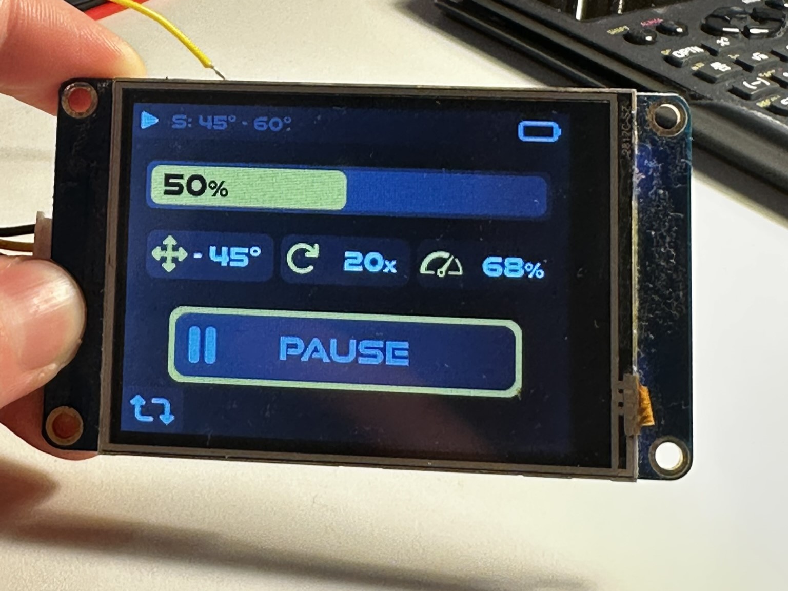 REHABit display